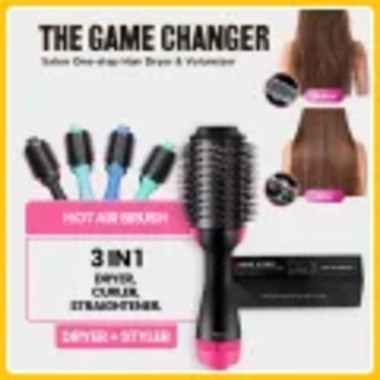 3-in-1 One-Step Hot Air Brush – Hair Dryer, Volumizer & Styler